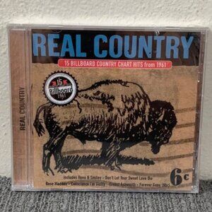 Real Country 15 Billboard Country Chart Hits from 1961 CD 2012 New Sealed